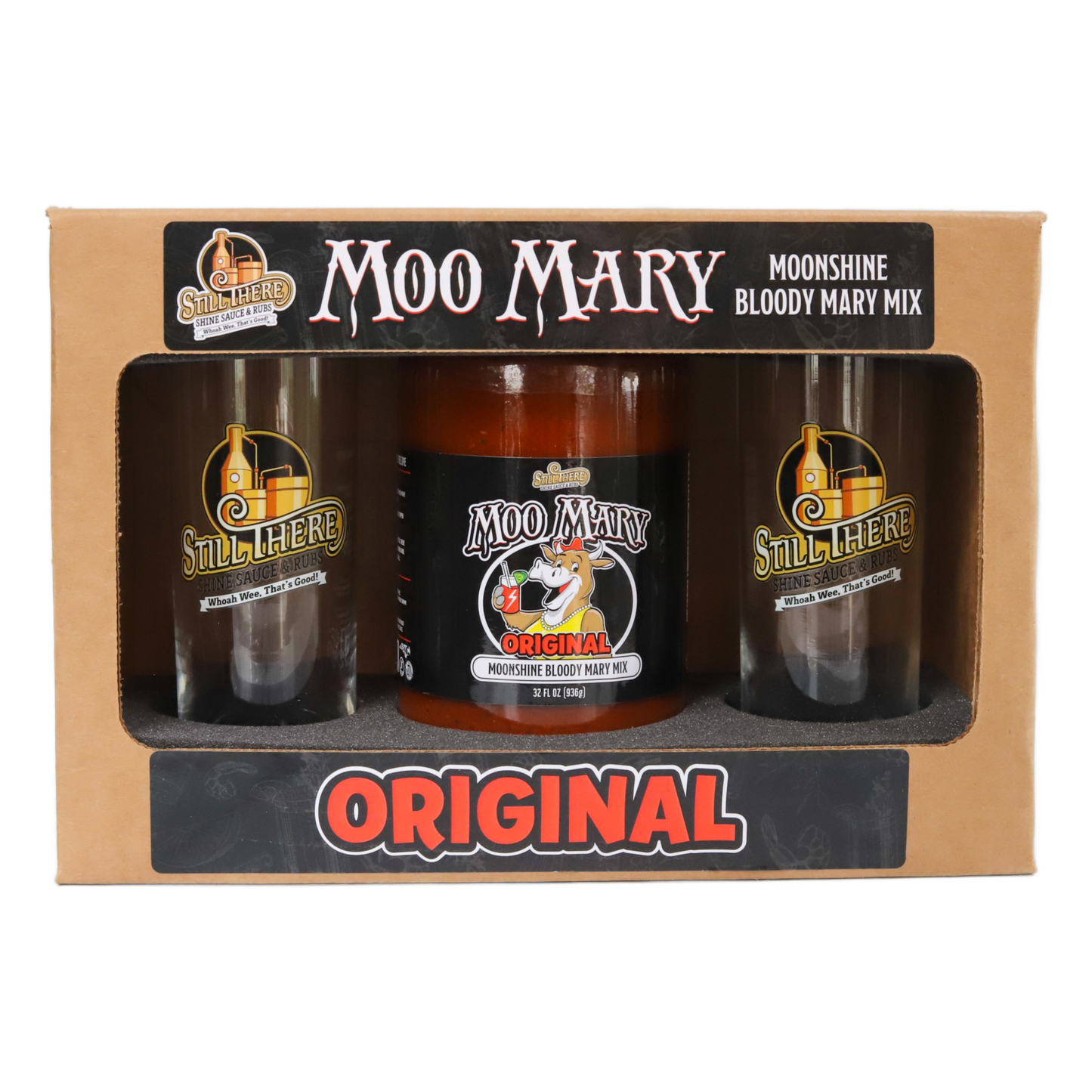 Moo Mary Original Moonshine Bloody Mary Mix Kit